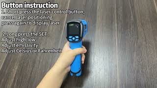 mestek IR05 Pyrometer Digital Infrared Thermometer gun [upl. by Ivey879]