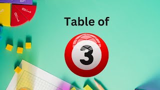 3 Times Tables SongMultiply By 3 School SongsMultiplication Songs For Kids [upl. by Jenkins205]