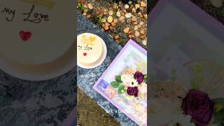 Birthday hamper💜artstudioo2e shortvideo love shortsfeed art [upl. by Iden]