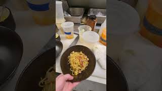 Elote Scallop Pasta food pasta restaurant [upl. by Ramin]