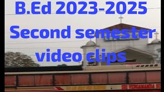 BEd second semester video clips [upl. by Lotsirk]