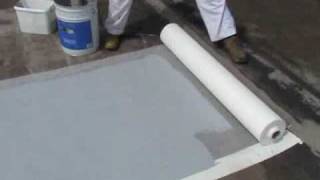 How to paint a flat roof [upl. by Angelika]