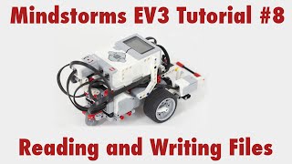 Mindstorms EV3 Tutorial 8 Reading and Writing Files [upl. by Ytirahs907]