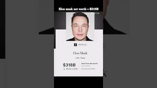 318000000000 elon musk net worth [upl. by Clemmie]