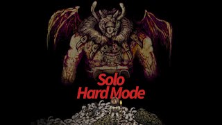 Fear amp Hunger Darce vs GroGoroth SOLO Hard Mode [upl. by Berrie]