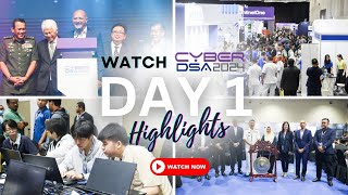 CyberDSA 2024 Day 1 Highlights [upl. by Auhel]