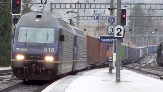 ★ BLS Re 465 001  018 every locomotive 2011 [upl. by Oretos]