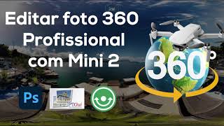 Editar foto 360 maior nitidez DJI Mini 2 [upl. by Ennayk482]