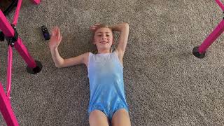 Review of Gymnastics Leotards for Girls Kids Sparkly Patterned Rainbow Galaxy Aurora Colorful [upl. by Maire146]