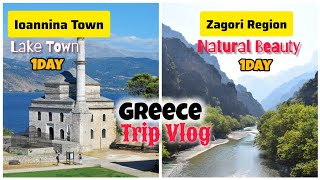 Travel Vlog In Ioannina amp Zagori Greece Vikos Gorge Zagorohoria  Ioannina  zagori greece [upl. by Charlotte]