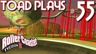 Roller Coaster Tycoon 3  Part 55  WATER SLIDE [upl. by Danuloff]