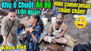 Khoa Pug Mạo Hiểm Đưa Cameraman Vào Sâu Khu Ổ Chuột Lớn Nhất Nhất Ấn Độ  Đừng Vào Đây 1 Mình [upl. by Voltz746]