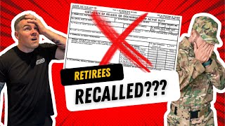 Is the US Army Recalling Retirees [upl. by Samala]