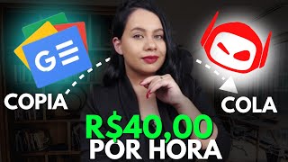 GUIA BÃSICO R4000 POR HORA COM GOOGLE NEWS e SMODIN trabalho home office [upl. by Gerdy922]