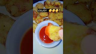 Crispy potato bites recipe😋😋potatosnacksrecipeyoutubeshortsshortsfoodlover [upl. by Aselehc]