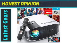 GooDee Smart 4K Projector – Best Home Theater Experience with 400quot Display [upl. by Llenahs]