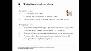 Curso De Liderazgo Gratis  Curso De Liderazgo Con Herramientas Parte 1 [upl. by Leidgam]