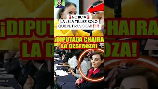 Diputada Chaira hace añicos a Lilly‼️ EstadisticaPolitica NotitopsMx BenditasRedesSociales [upl. by Gelya]