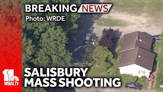 Wicomico Sheriff 7 shot 14yearold killed in Salisbury mass shooting [upl. by Rosenwald]