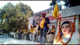 gadariya samaj maha sammelan 2018 at jantar mantar New Delhi  speech4 sammelan 2018 [upl. by Schrick]