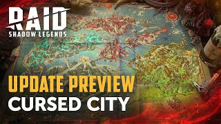 RAID Shadow Legends  Update Preview Cursed City [upl. by Fannie]