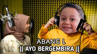 Tawa Lesti Kejora Peccah Saat Temani Abang L Rekaman Lagu Terbarunya  AYO BERGEMBIRA [upl. by Kieryt50]