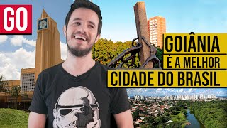 Por que GOIÂNIA GO é a MELHOR CIDADE do Brasil [upl. by Ytirev]