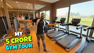 My 5 crore gym tour 😍 Ab hum body banaengy 💪 [upl. by Atileda]