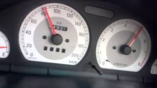 Maruti Esteem 0100 kmph [upl. by Nyrac]