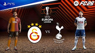 FC 25 Galatasaray vs Tottenham Hotspur UEFA Europa League 2425 Full Match PS5™ 4K60 [upl. by Eidlog]