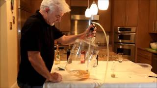 KLR Filter Wine Filtering Demo  Fine Filter [upl. by Sorgalim]