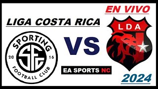 🔴Sporting San Jose vs Alajuelense en vivo  Liga Clausura Costa Rica [upl. by Tri]