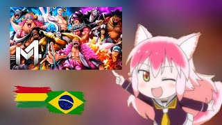 Seton Academy React Rap dos Vilões One Piece  Ambição  M4rkim 🇧🇷🇧🇴 [upl. by Susy]