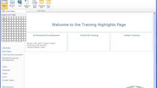 Creating and Working with Pages in SharePoint 2010 [upl. by Lanor7]