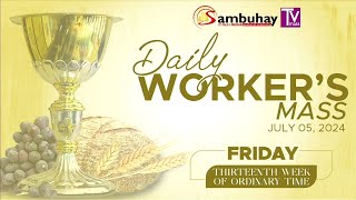 Sambuhay TV Mass  July 5 2024  Friday of the Thirteenth Week in Ordinary Time [upl. by Nahgem]