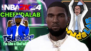 The Realest Tsu Surf NBA 2k24 Face Creation Chefs Edition 💪🏾🔥🔥 [upl. by Robinett857]