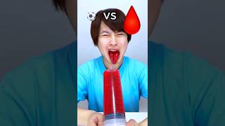 Which is better to eat ball candy VS red drop jelly amazingfacts facts [upl. by Ahselet953]