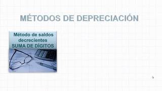 Método de depreciación  Suma de dígitos [upl. by Jolenta918]