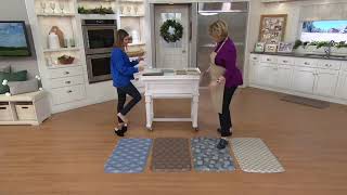 GelPro Elite 20quot x 36quot Patterned Comfort Kitchen Mat on QVC [upl. by Ntsuj]