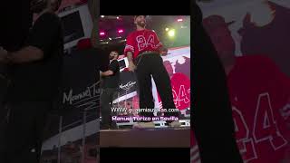 Manuel Turizo en Sevilla con Julián Turizo en concierto UNA LADY COMO TÚ  EL MERENGUE y más Turizo [upl. by Constancia399]