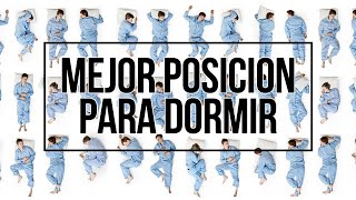 ¿Cuál es la mejor postura para dormir en menos de 1 minuto fisioterapiatualcance [upl. by Oahc]