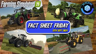 FACT SHEET FRIDAY  13th September  FS25 [upl. by Neerual237]