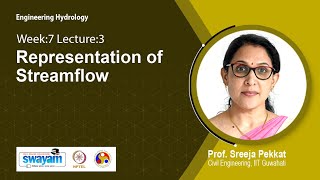 Lec 49 Representation of Streamflow [upl. by Adalheid]