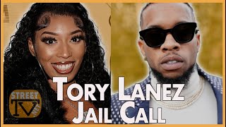 Tory Lanez calls Kelsey Harris from LAPD jail after Megan Thee Stallion incident official audio [upl. by Ahsilrak]