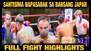 Jeo santisima vs hayato tsutsumi Full Fight highlights [upl. by Alabaster787]