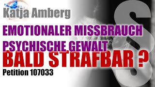 Emotionaler Missbrauch bald strafbar [upl. by Fidele387]