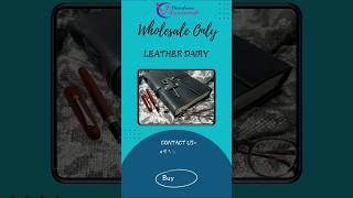 Leather Diary Wholesale Only Best Deals at VandanaHandicrafts [upl. by Rhpotsirhc]