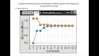 Intervallhalbierungsverfahren  grafische Darstellung 22 [upl. by Aicram]