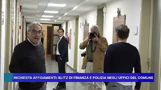 INCHIESTA AFFIDAMENTI BLITZ DI FINANZA E POLIZIA NEGLI UFFICI DEL COMUNE [upl. by Khan149]