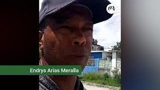 Endrys Arias Meralla denuncia situación con su hijo quien ha sido detenido por la policía [upl. by Dronski]